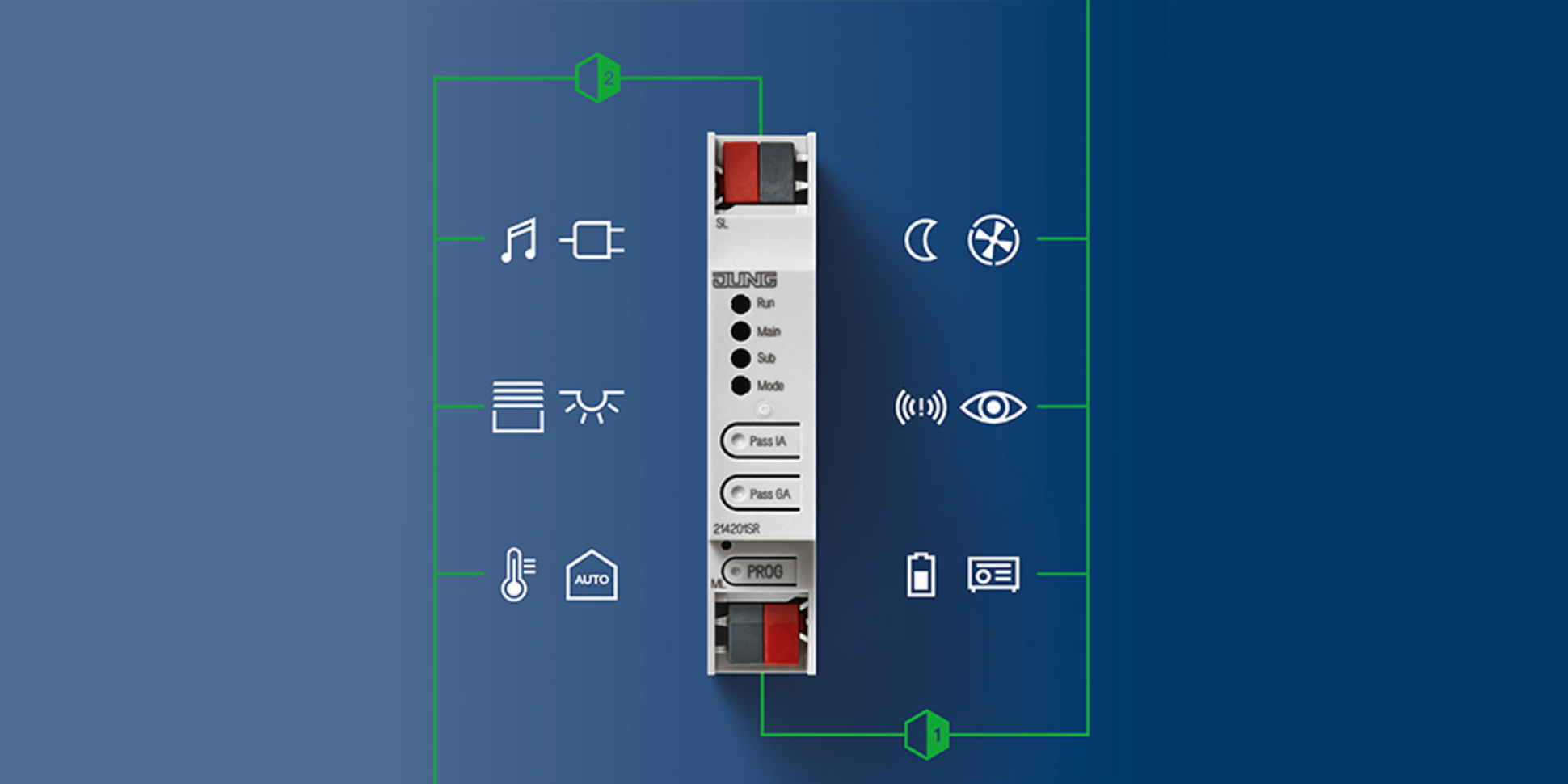 KNX Bereichs- und Linienkoppler bei Kaya  Sefer Elektro in Illerkirchberg